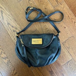 Authentic MARC JACOBS crossbody. Black.